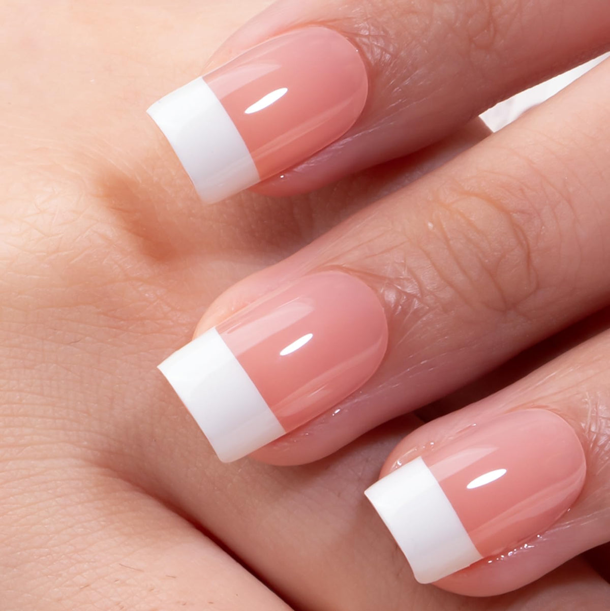 CurvLife lifestyle image of woman typing with nails on showing comfortable durability