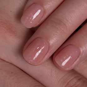 CurvLife close-up of soft gel texture highlighting glossy durability