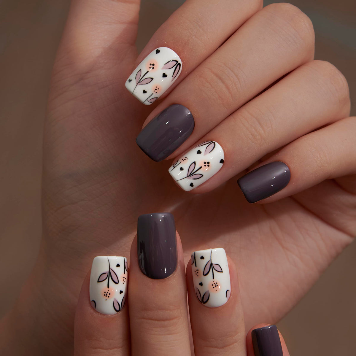 CurvLife nails on model typing to show durability during daily tasks