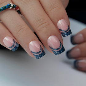 Curvlife nails on hand showing natural fit and comfort benefit everyday wear