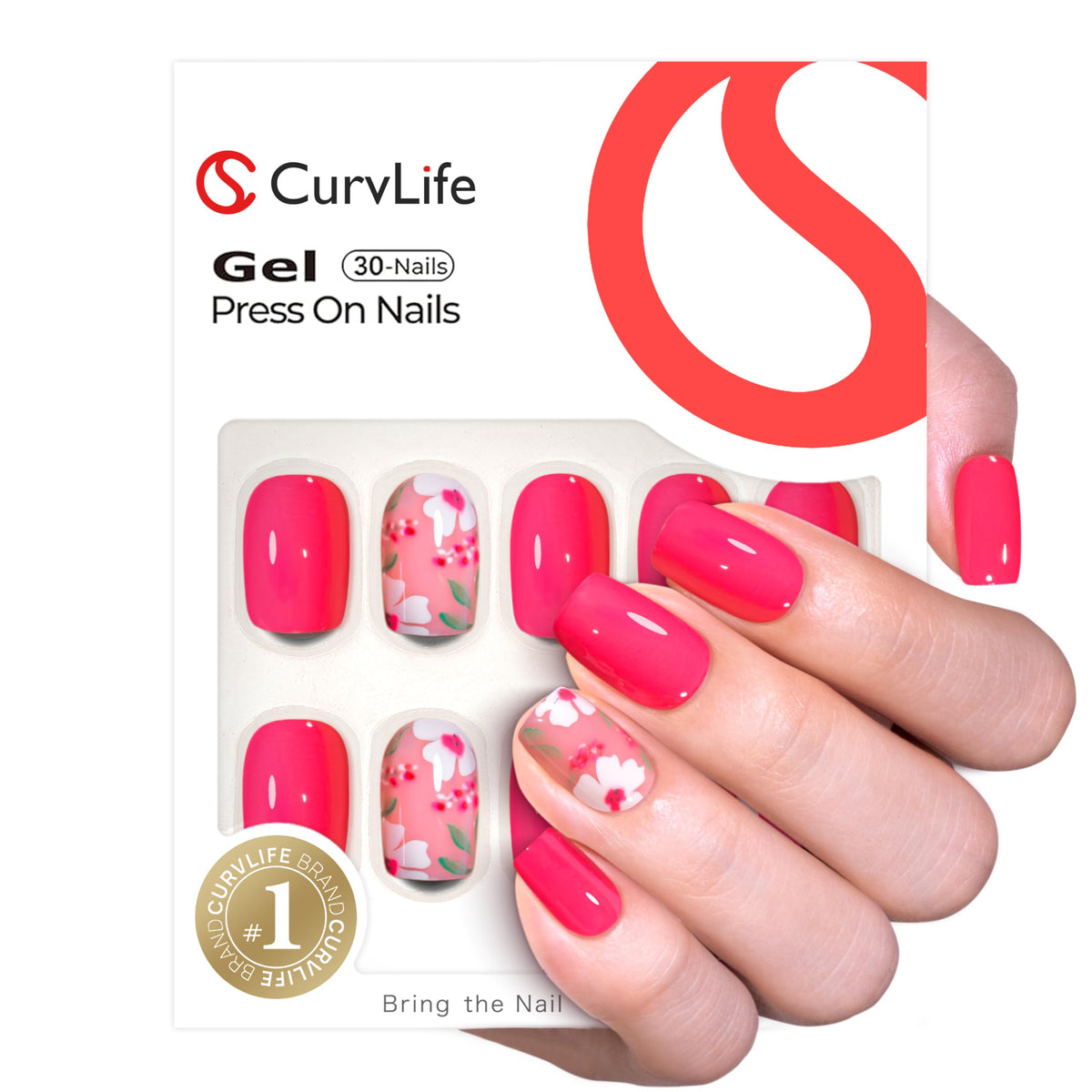 CurvLife front packaging showing Scarlet design and kit contents benefit quick identification