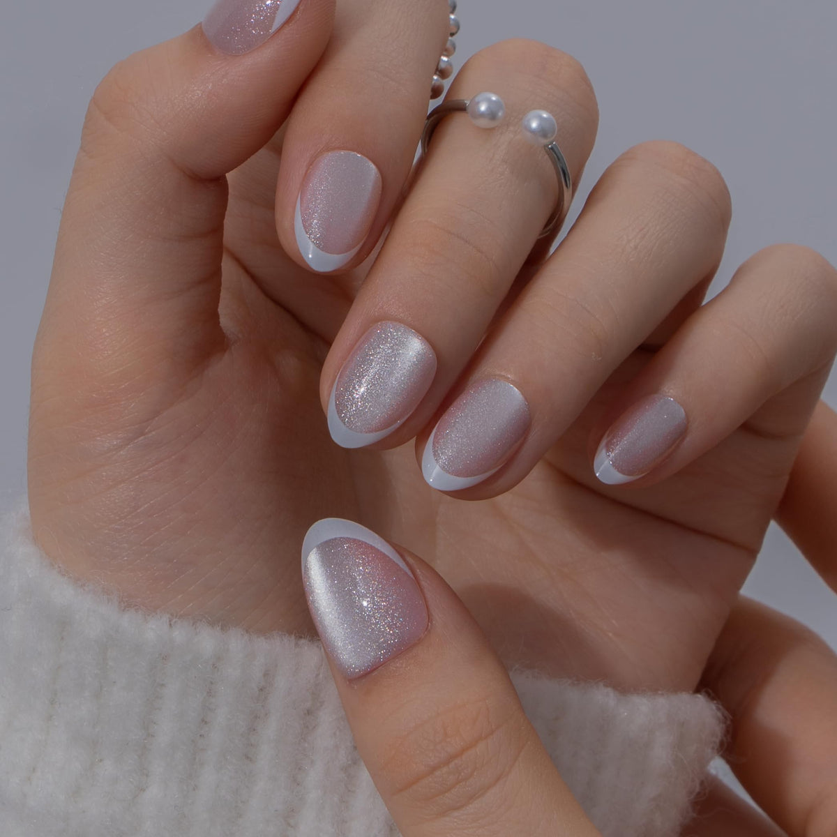 CurvLife size array chart with 16 sizes helping perfect fit for each nail and natural look