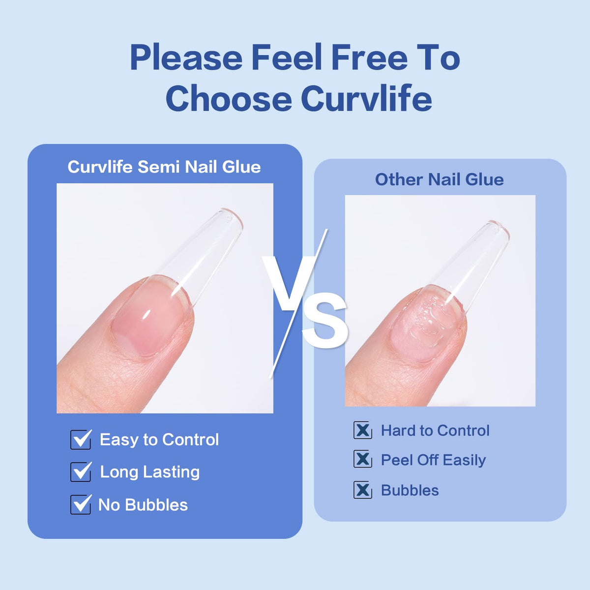 CurvLife size and scale comparison with hand for clear weight and portability benefit