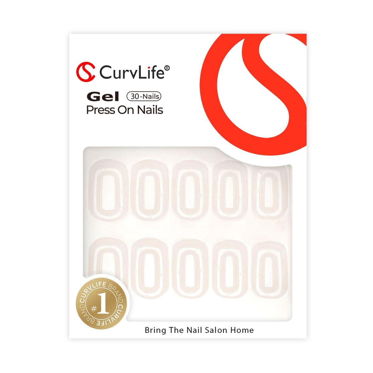 CurvLife storage box with spare nails for organized reuse and convenience