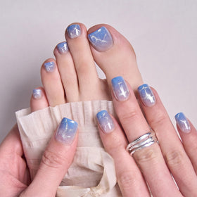 CurvLife worn in sandals showing natural fit and confidence-boosting style benefit