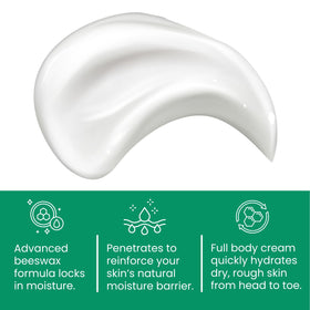 Cutemol applied on hand to soothe cracks and improve comfort