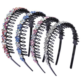 Cutewing headband front packaging showing four colorful bands and benefits