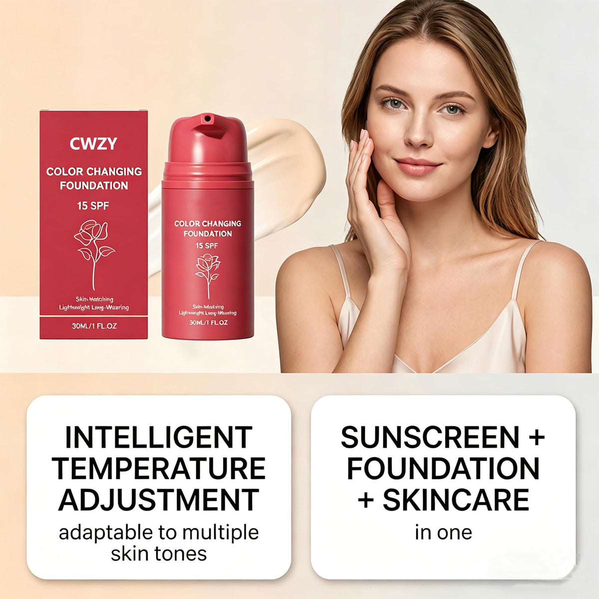CWZY droplet on applicator demonstrating easy precise application