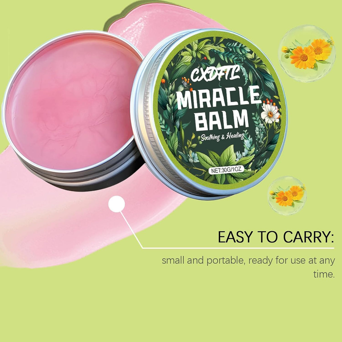 CXDFTL applied area after absorption showing hydrated, comfortable skin