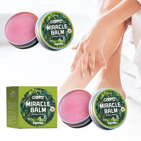 CXDFTL tin front view showing compact, travel-ready balm