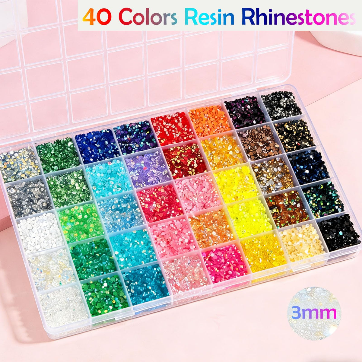 CXPHT rhinestones applied to fabric showing neat adhesion and decorative enhancement