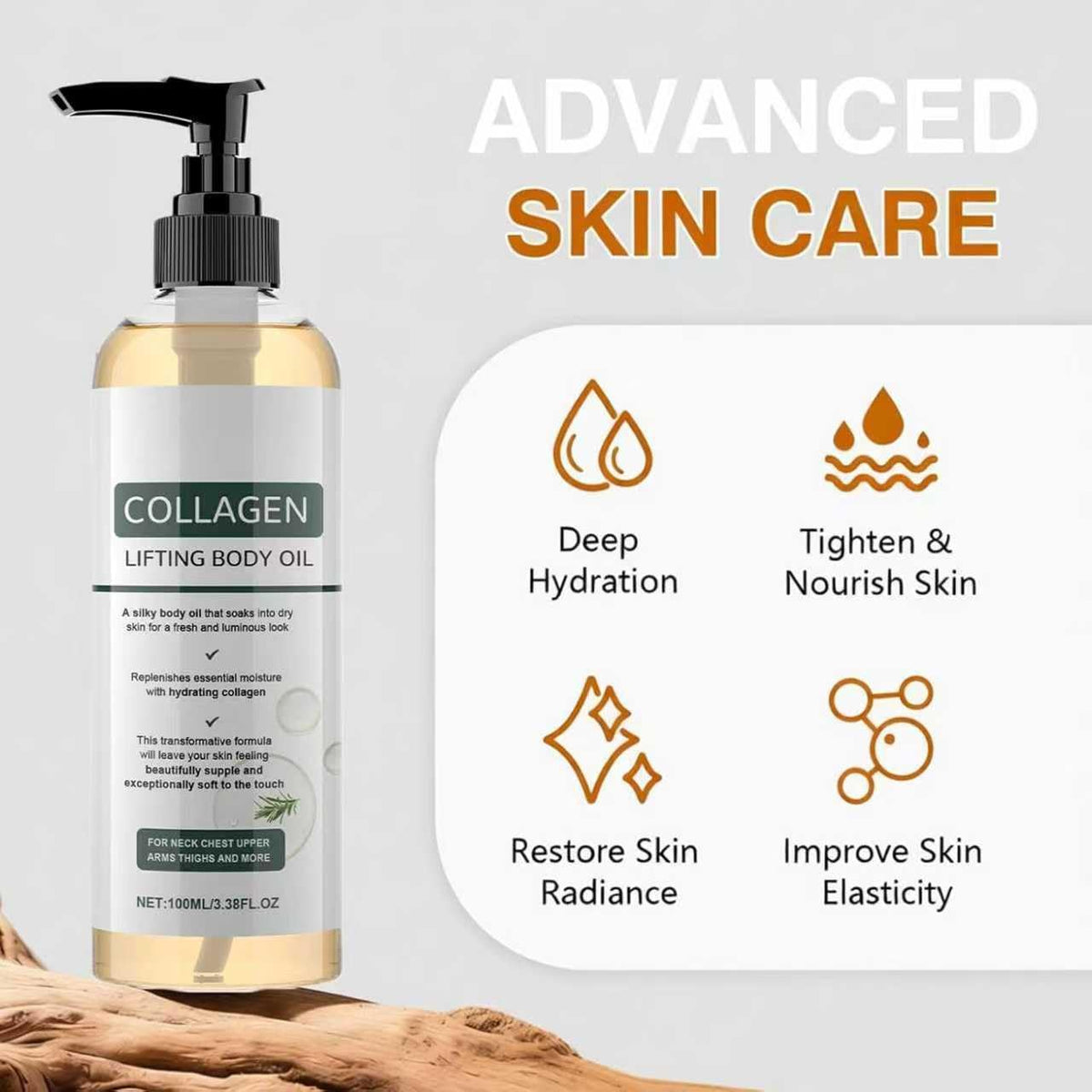 cxuhui texture oil closeup highlighting lightweight silk feel and quick absorption