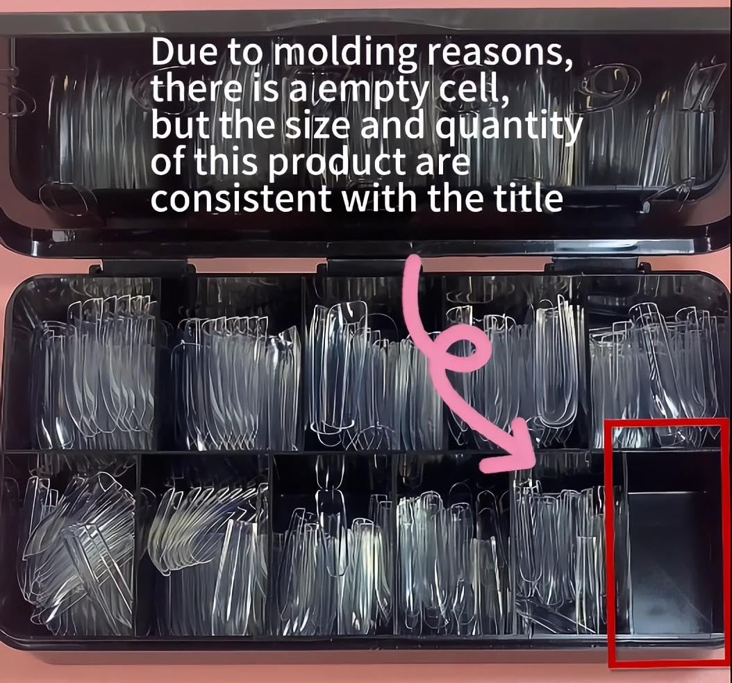 Cycullinyt display of ten sizes arranged, quick size selection for precise fit