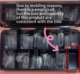 Cycullinyt display of ten sizes arranged, quick size selection for precise fit