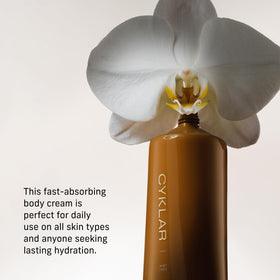 CYKLAR 8oz tube beside everyday items showing size and travel convenience