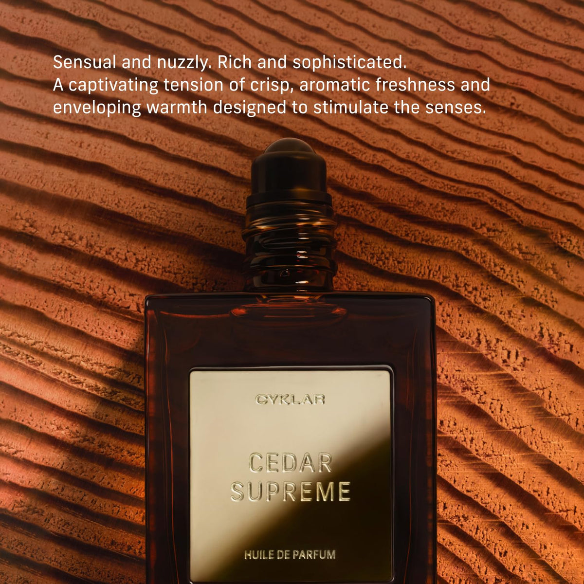 CYKLAR single oil drop on skin showing smooth texture and absorption
