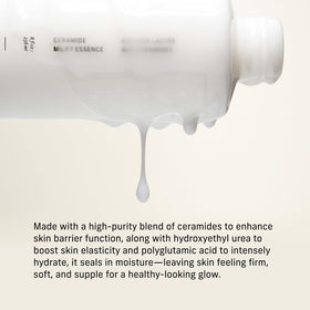 CYKLAR close-up label highlighting ceramides and ingredient benefits