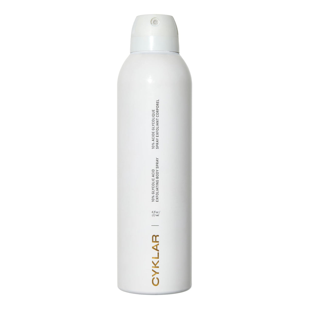 CYKLAR front packaging showing 6 fl oz bottle and clear branding benefits