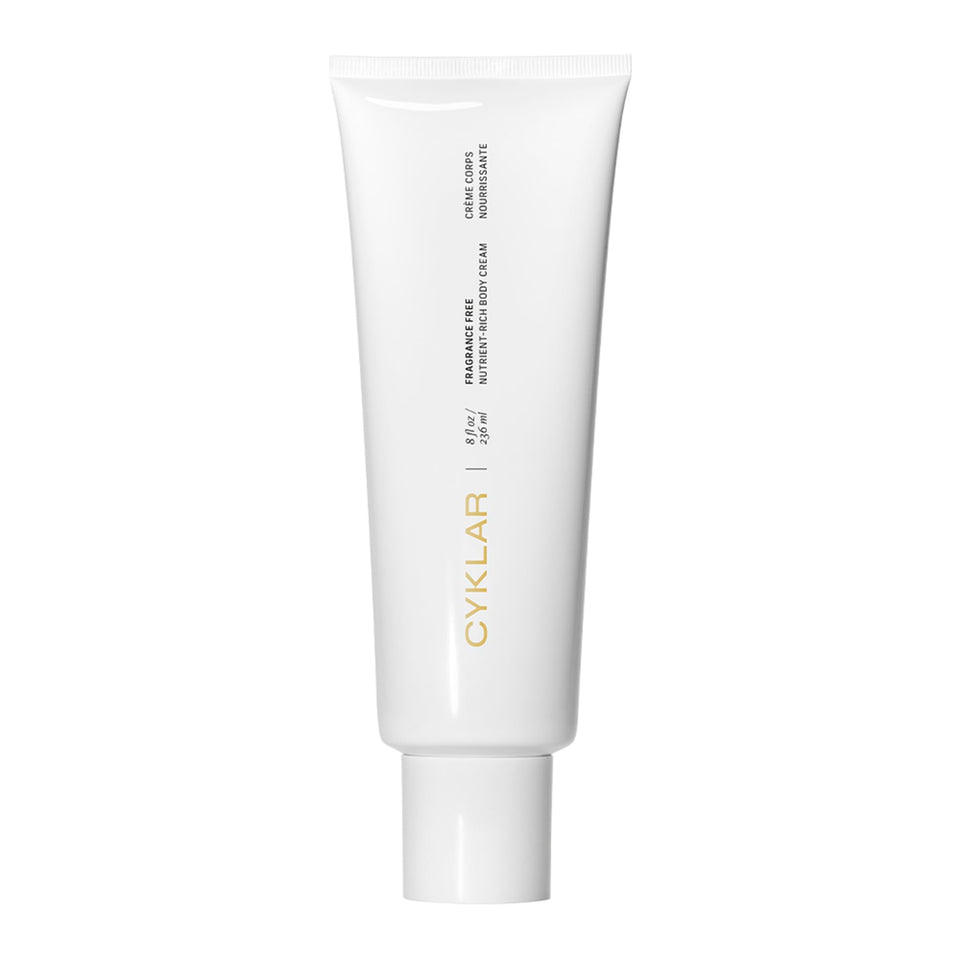 CYKLAR front tube showing label and easy-squeeze 8oz benefit