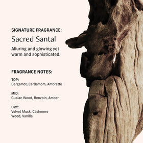 CYKLAR Sacred Santal held in hand to show 15ml pocket-sized scale and portability