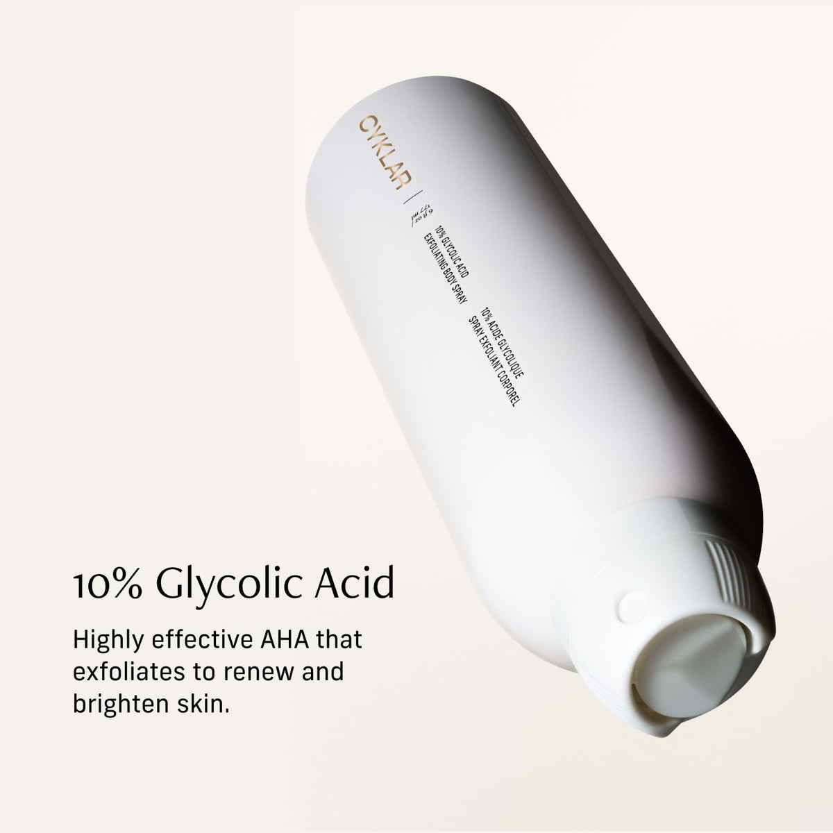 CYKLAR liquid texture close-up showing lightweight formula and absorption