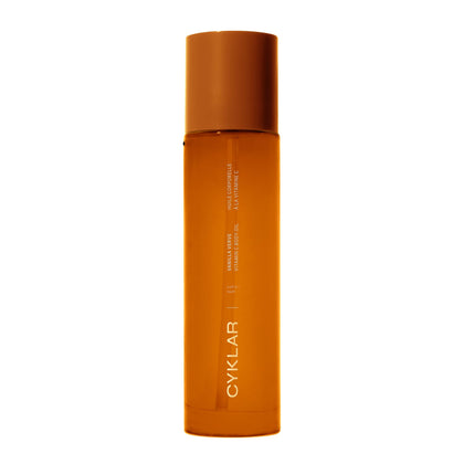 CYKLAR front bottle view showing sleek packaging and moisturizing benefits