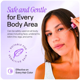 CYPERGLOW applied after shaving to soothe and hydrate skin