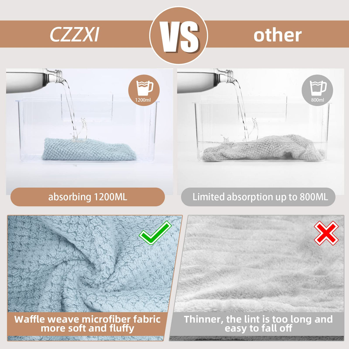 CZZXI reinforced edge detail highlighting durable long-lasting stitching