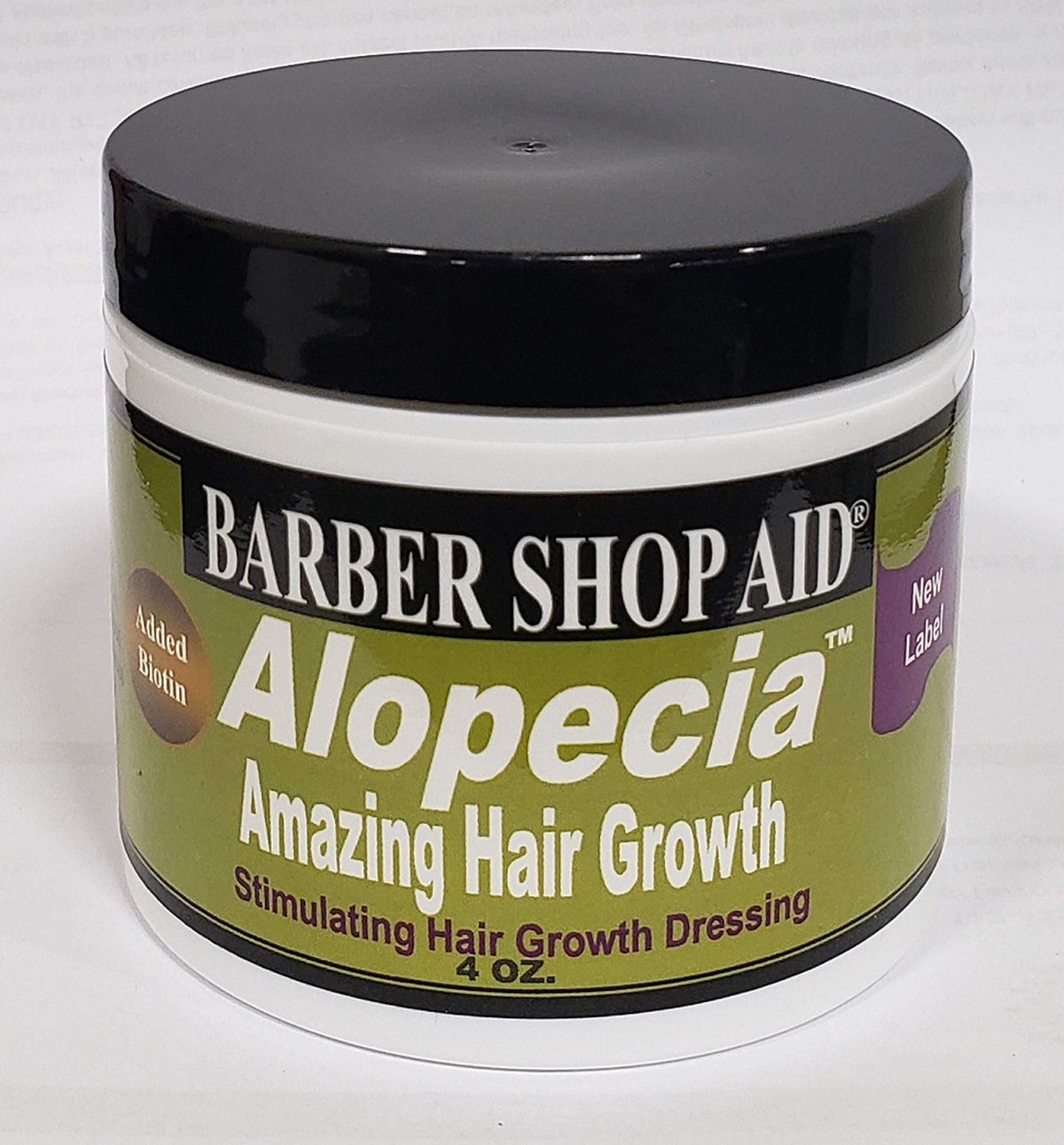 d wright ALOPECIA front label showing product details and benefits