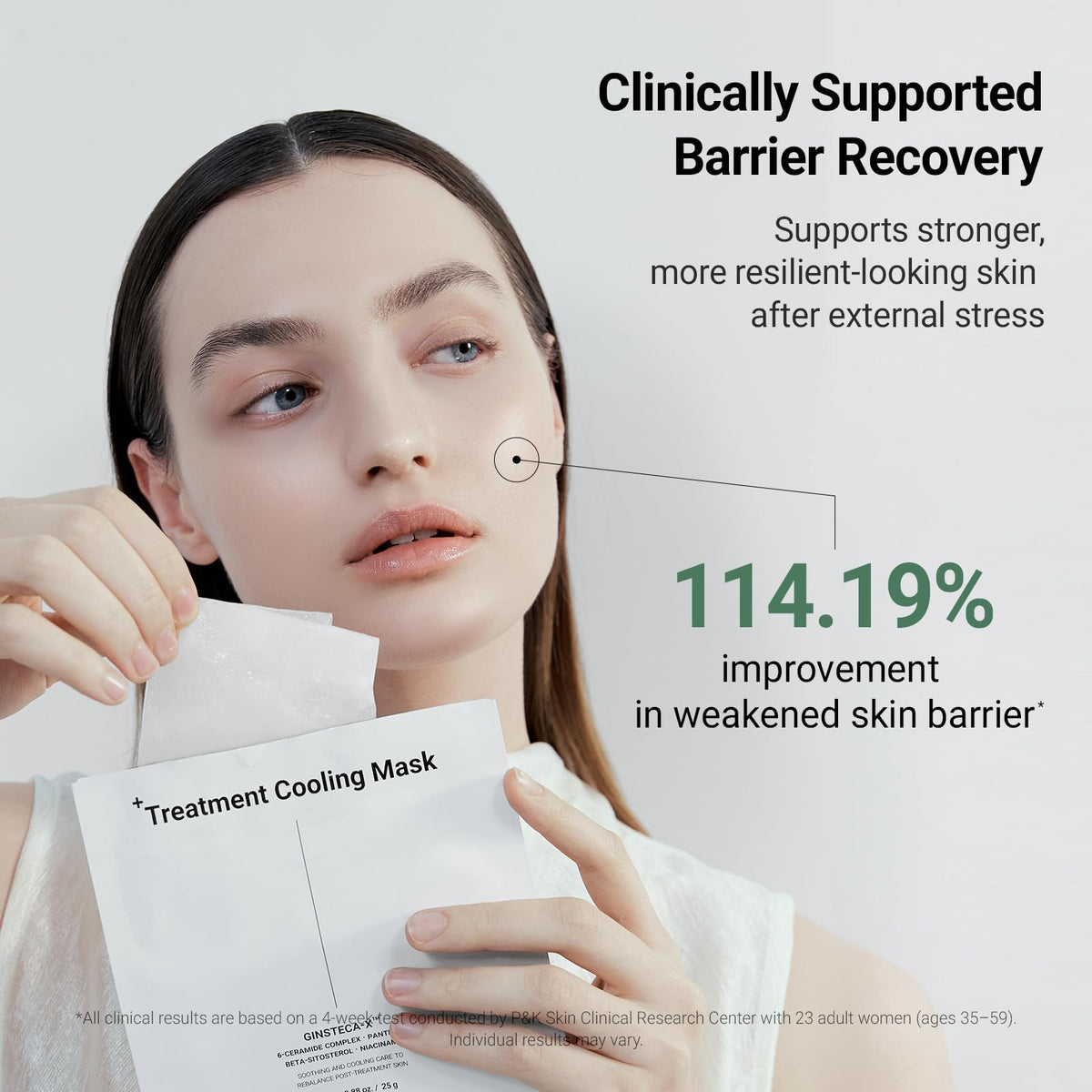 DA EFFECT five-sheet pack displayed for convenient post-treatment care