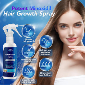 DABIDA before-and-after sample portrait illustrating fuller-looking hair progression