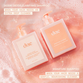 DAE creamy lather texture close-up illustrating effective cleansing and gentle foam