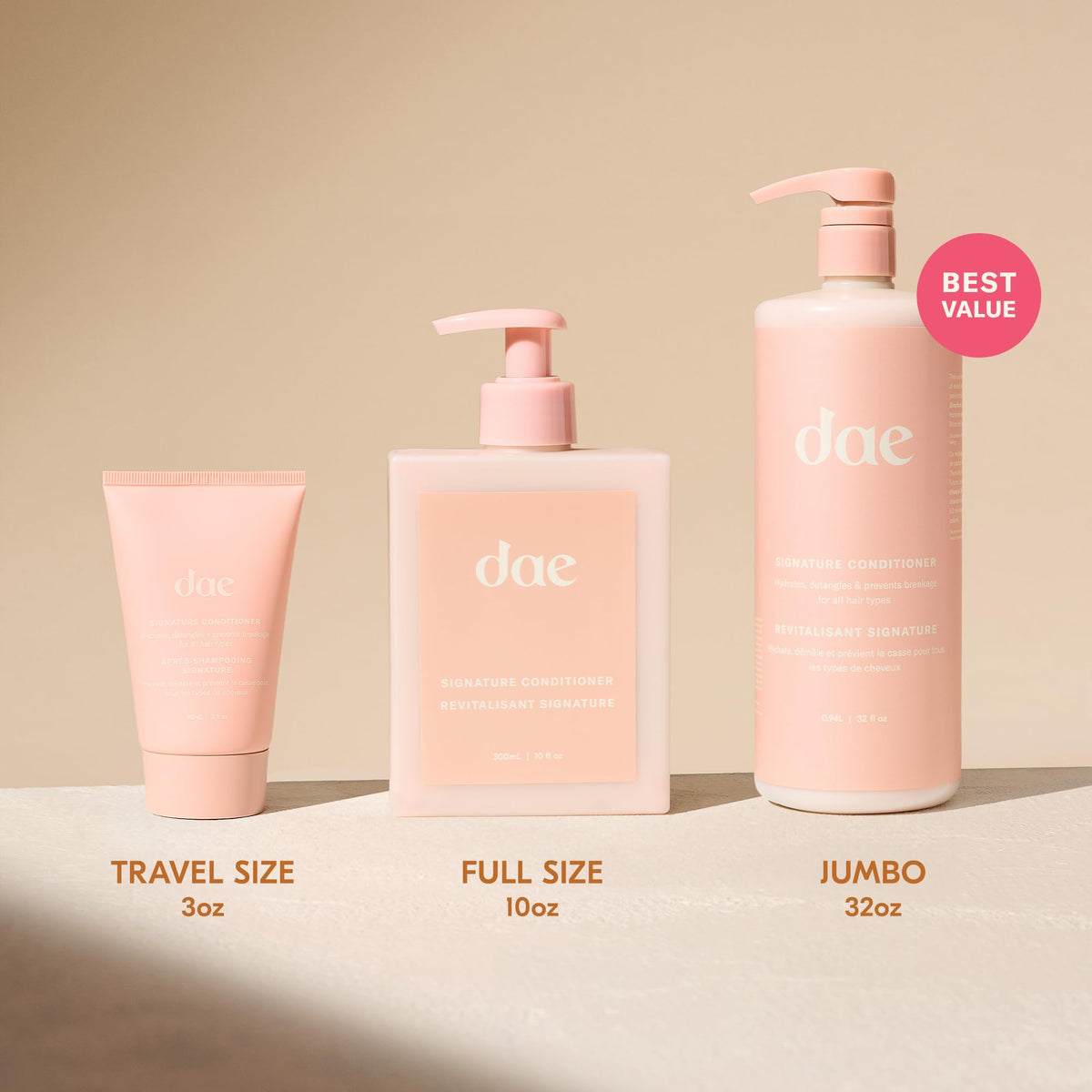 DAE duo with recyclable packaging highlighting eco-friendly materials