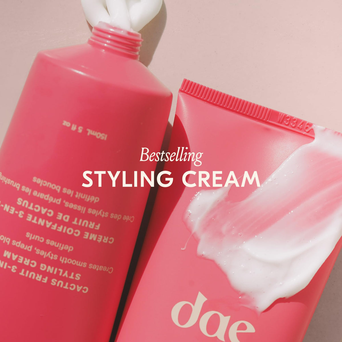 DAE defined soft curls after using cream for natural curl enhancement
