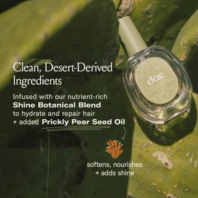 DAE dispensing oil into hand demonstrating easy, controlled application
