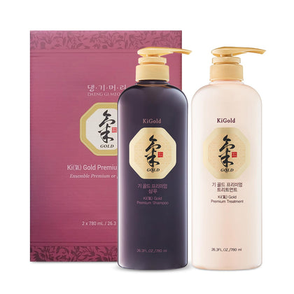 Daeng Gi Meo Ri front packaging showing full shampoo and treatment set benefits
