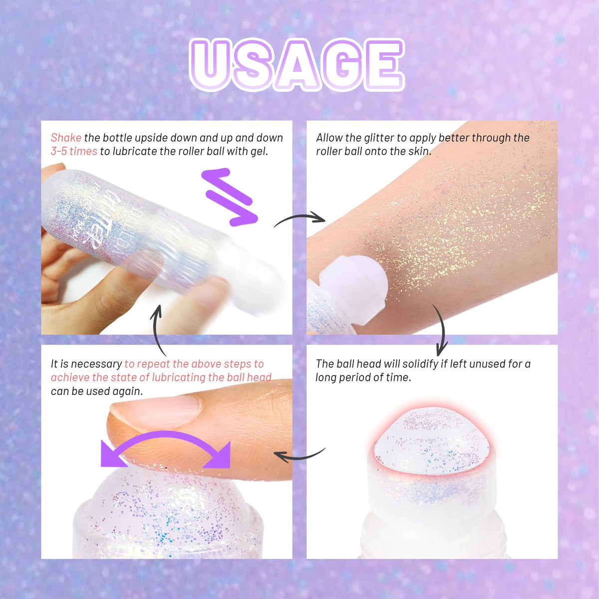 DAGEDA lifestyle festival makeup showing vibrant holographic body sparkle