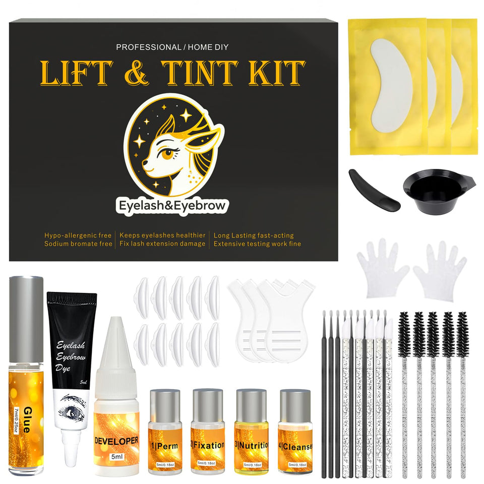 DAHPURE kit flatlay showing components and easy-at-a-glance organization for quick use