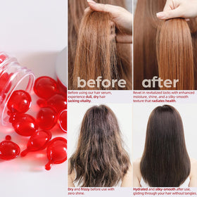 DaiLaiFu capsule next to hand to show compact size and travel convenience