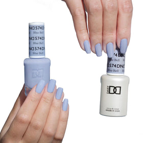 DAISY DND open bottles displaying gel and air-dry lacquer together