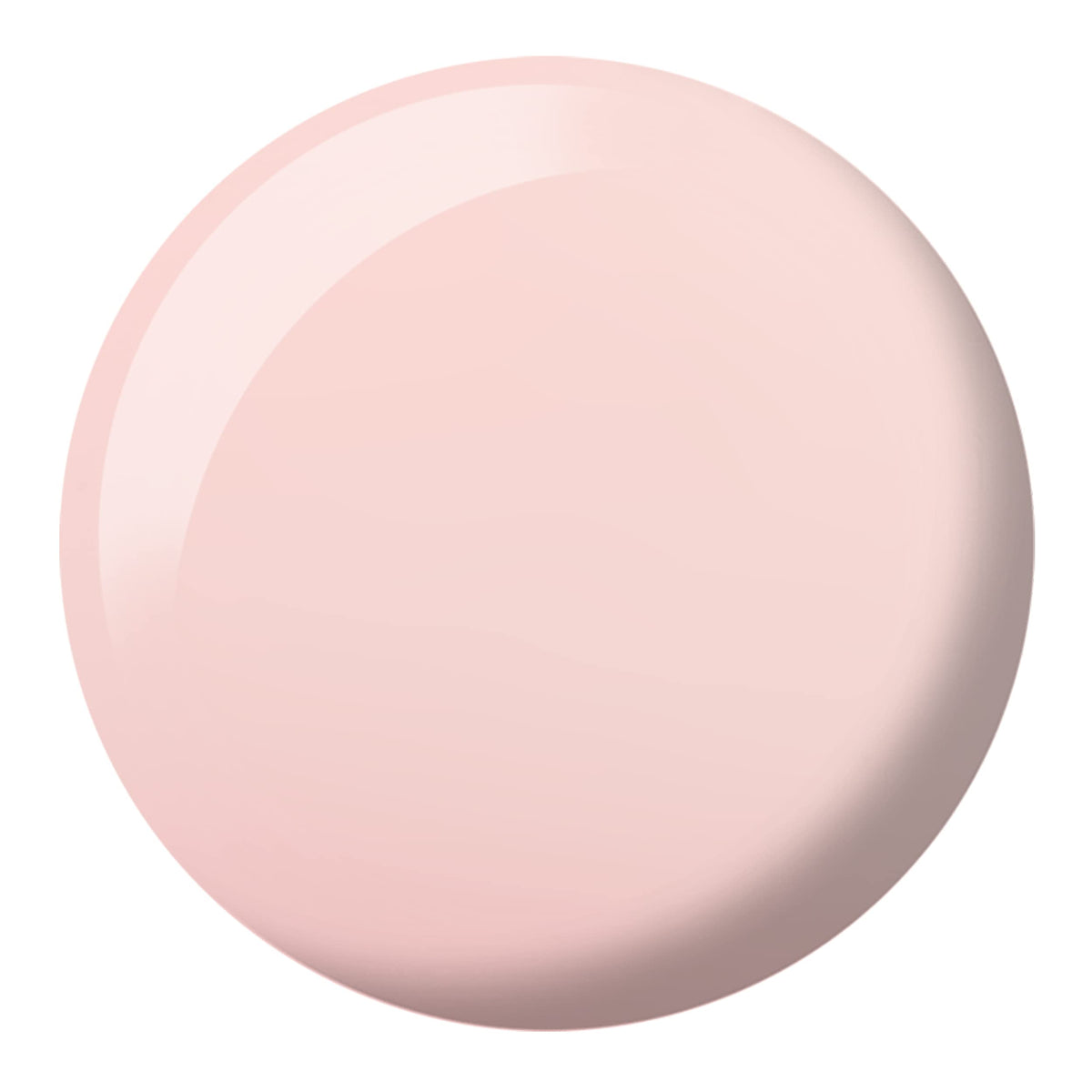 DAISY DND gel brush stroke of Candy Kisses showing smooth application benefit
