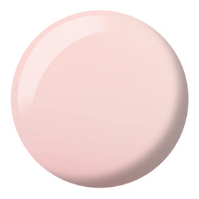 DAISY DND gel brush stroke of Candy Kisses showing smooth application benefit
