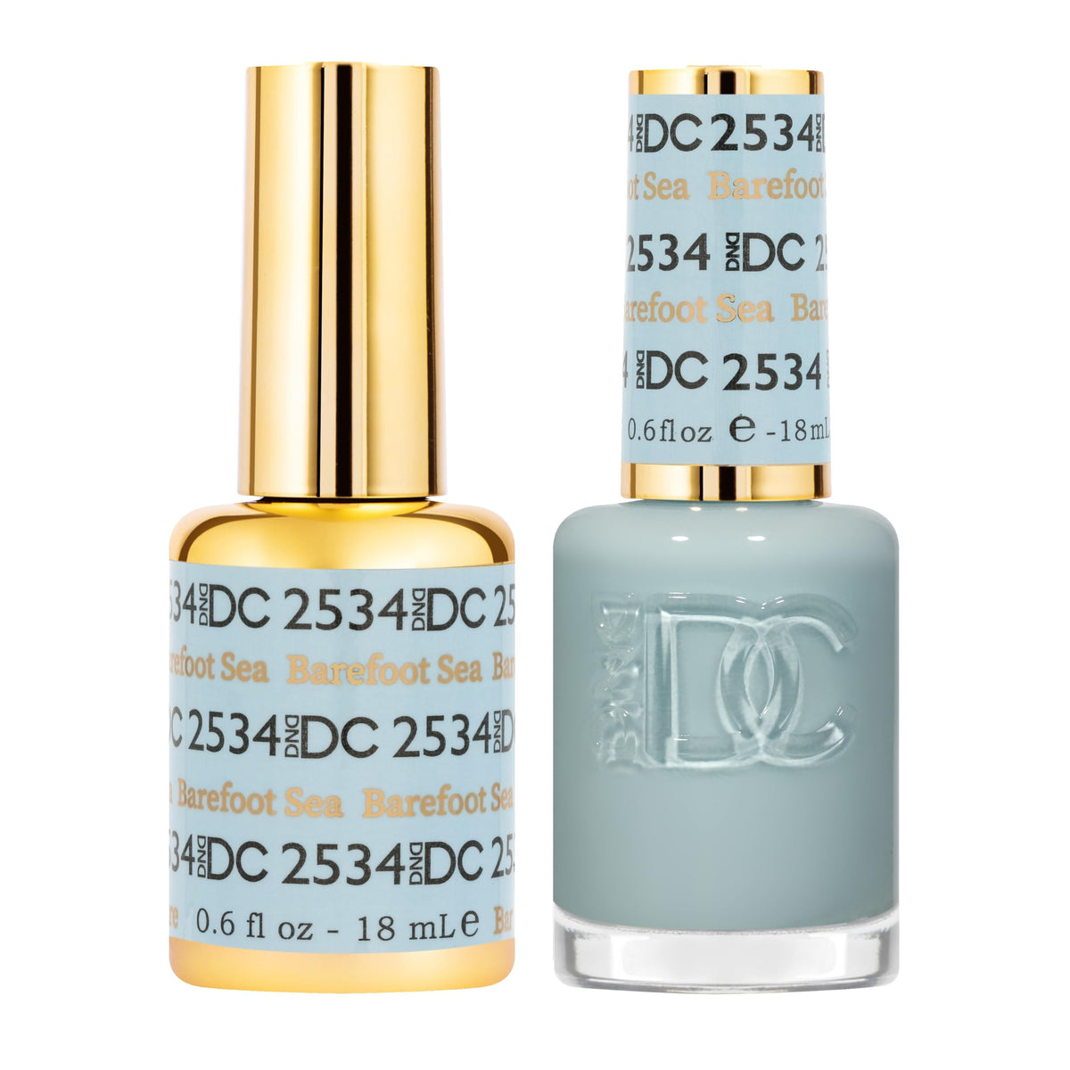 DAISY DND front packaging of Barefoot Sea duo showing color and size benefits