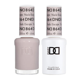 DAISY DND front packaging of Nude Escape showing duo and benefits