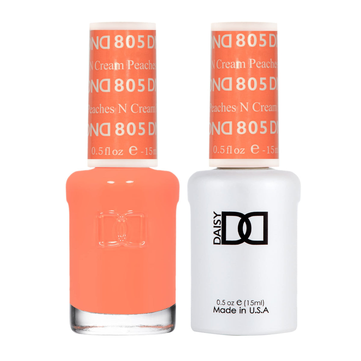 DAISY DND front packaging showing Peaches n Cream shade and compact travel benefit