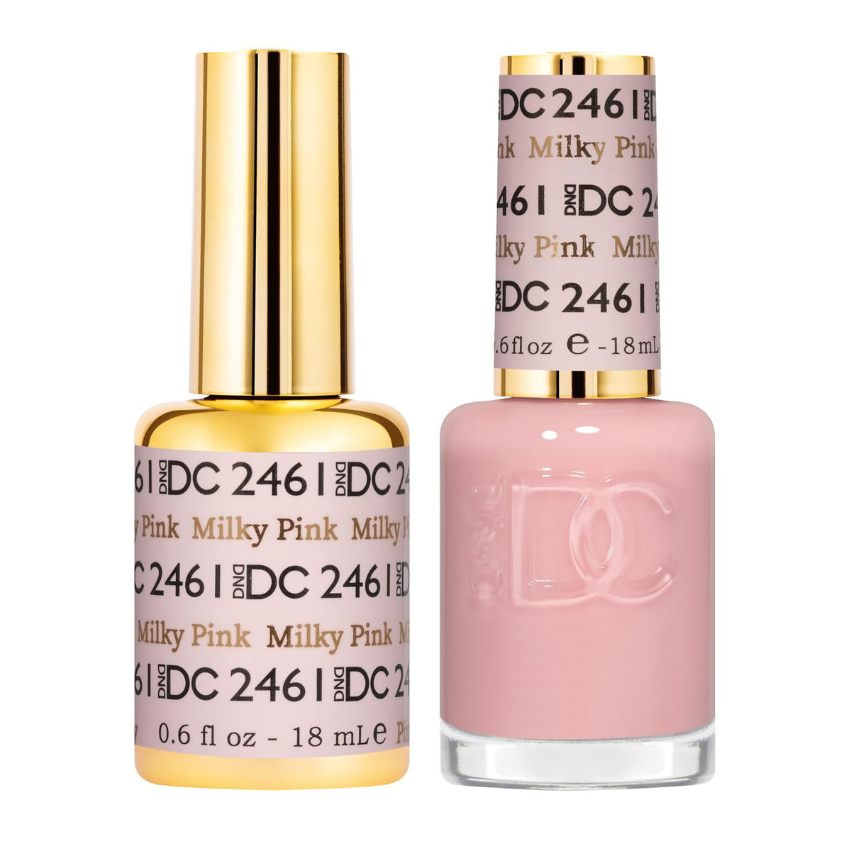 DAISY DND front packaging showing gel and lacquer duo, easy color matching