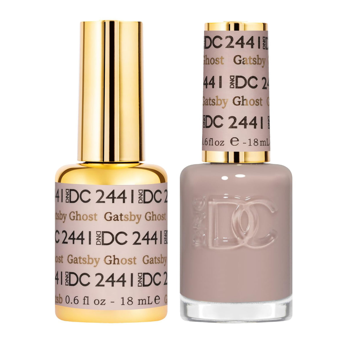 DAISY DND front packaging of Gatsby Ghost set shows both bottles and label benefit versatile duo