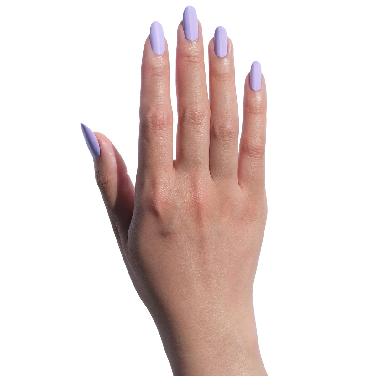 DAISY DND gel polish brush stroke highlighting smooth high-pigment coverage