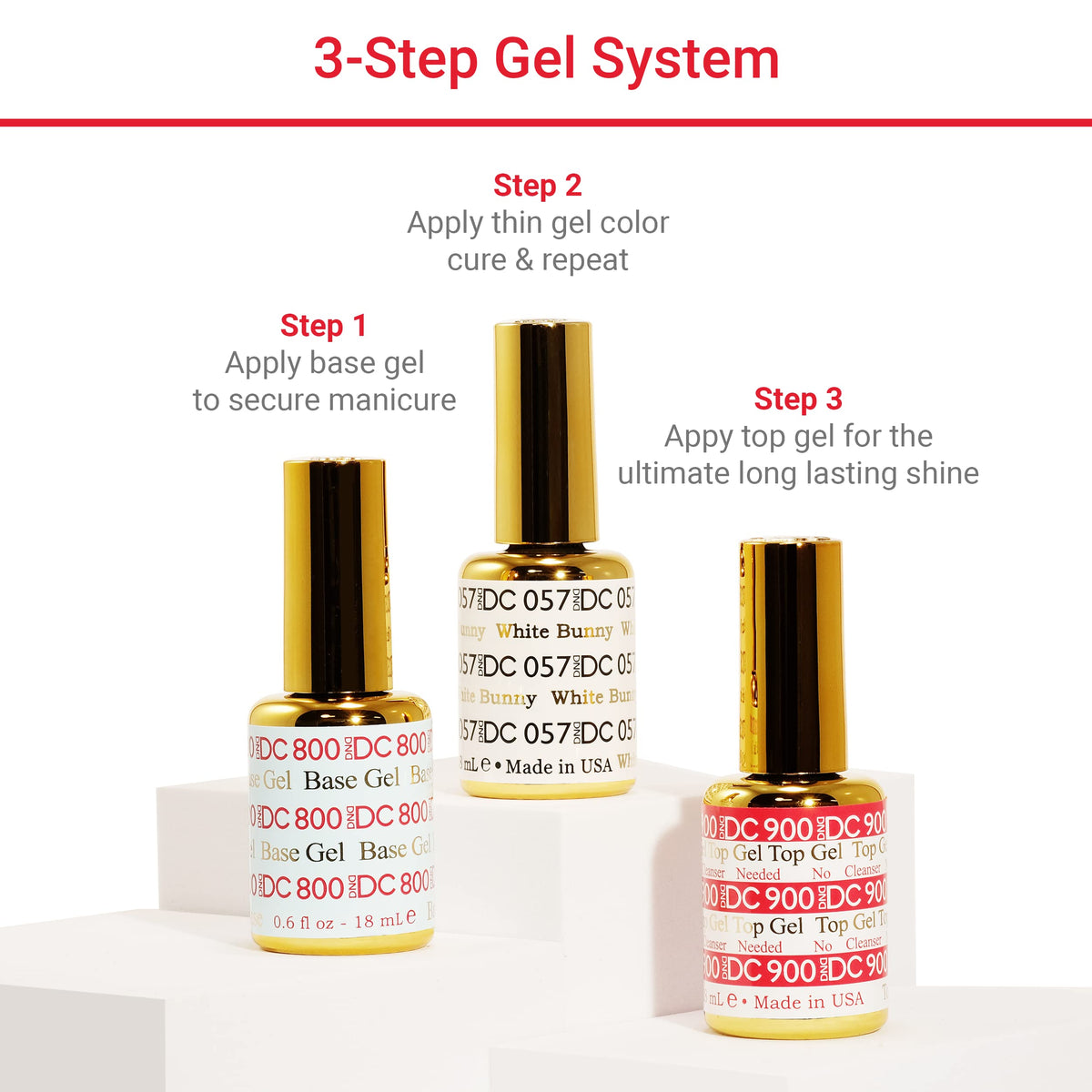 DAISY DND in-use salon manicure demonstrating vibrant neon finish