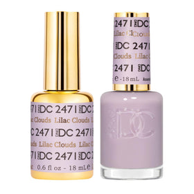 DAISY DND front packaging showing gel and lacquer duo for clear product view